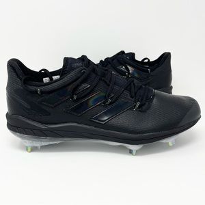 Adidas Adizero Afterburner Black Baseball Cleats Men’s Size 9.5 (GX2806)